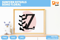 Sunfern Rituals Boho Floral Monogram Product Image 1