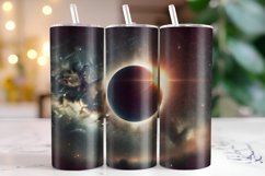 Solar eclipse Tumbler Wrap | Sublimation | Tumblers Product Image 1