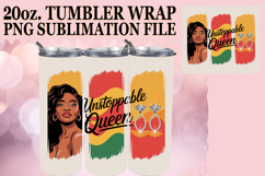 WHIMSICAL GIFT 20oz TUMBLER WRAP, Juneteenth Product Image 1