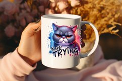 Funny Cat Sarcastic Quote Clipart Sublimation #36 Product Image 2