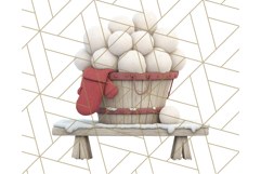 Santa Claus Clipart, North Pole Holiday PNG Graphics Product Image 4