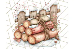 Scandinavian Christmas Gnomes Clipart PNG, Cute Gnome Png Product Image 4