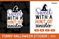 Funny Halloween Sticker | Sweet Product Image 1