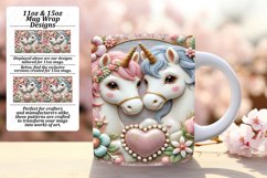 Customized 15oz Mug Wrap Png Design , Cupid Product Image 1