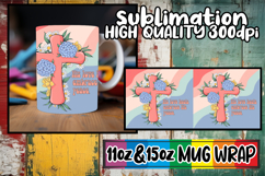 Bright adventures 11oz 15oz mug wrap, Cross Product Image 1