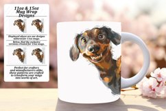 Amusing Peek-a-Boo Dog Joy Mug - 11oz/15oz Product Image 1