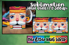 Radiant sunsets 11oz 15oz sublimation wrap, Cute Christmas Product Image 1