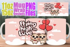 Cheerful mornings sublimation print wrap, Love Product Image 1