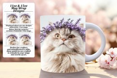 Feline-Inspired Sublimation Mug Art Product Image 1