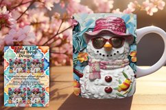 Sun-Kissed Snowman Splendor: Holiday Sublimation Product Image 1