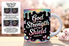 Enchanting 11oz Mug Wrap Png Design , Christian Product Image 1
