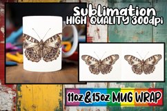 Blossoming Butterfly Mug Wrap: Spring Delight Product Image 1