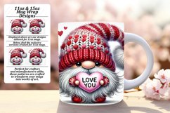 Artful 11oz Mug Wrap Png Template , Gnomes Product Image 1