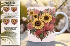 Sip Love with Heart Design Mug Wraps Product Image 1
