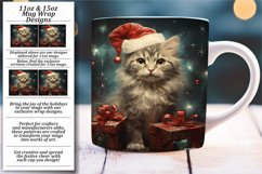 Jolly Feline Mug Sublimation Art Product Image 1