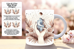 Nature 15oz Mug Wrap Png Design , Mystic Product Image 1