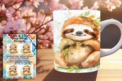Springtime Joy Animal Mug Wrap Designs Product Image 1