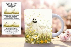 Easter Spectral Surprise: Spring Ghost Pattern Product Image 1