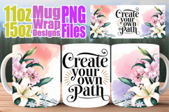 Radiant evenings sublimation print wrap, Quote Product Image 1