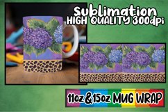 Sparkling Wildflower &amp; Blossom Bouquet Mug Patterns Leopard Product Image 1