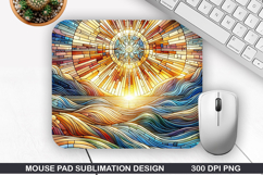 Mouse Pad Sublimation, Summer Mouse Pad PNG Design Product Image 1