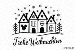 Frohe Weihnachten Svg | Christmas Svg | Svg Cut Files Product Image 1