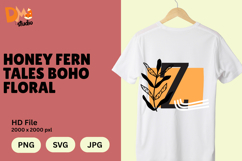 Honey Fern Tales Boho Floral Monogram Product Image 1