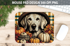 Dog Mouse pad Sublimation - Thanksgiving PNG Design Product Image 1
