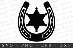 Horse Shoe SVG | SVG Cut files | Cricut Product Image 1