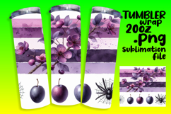 Stylish Tumbler Design for Sublimation , Halloween Product Image 1