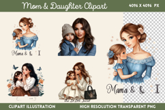 Mother Daughter Sublimation PNG Product Image 1
