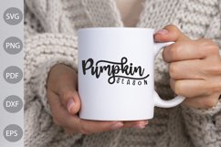 Pumpkin Season SVG Design / Pumpkin Tshirt Design Product Image 2