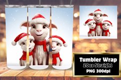 Xmas Cartoon Winter Charm 3D 20oz Product Image 1