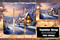 Snowy Village Radiance Wrap 20oz Product Image 1