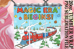 Happy memories 20oz tumbler wrap, Christmas Product Image 1