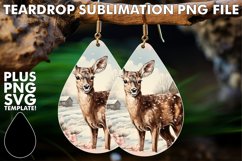 Playful Teardrop Earrings Ideas, Christmas Product Image 1