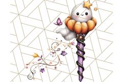 Halloween Fairy House Clipart PNG, Spooky Cottage Art Product Image 4