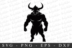 Bull Buffalo SVG | SVG Cut files | Cricut Product Image 1
