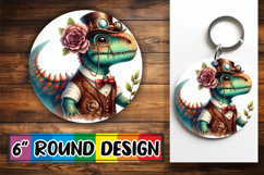 Radiant Round Designs for Kids, Dino Product Image 1