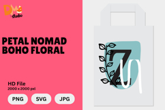 Petal Nomad Boho Floral Monogram Product Image 1