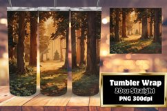 Forest Haven Tumbler Sublimation 20oz Product Image 1