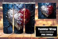 Elegant 20oz Tumbler Love - Celebrate in 3D Product Image 1