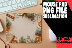 CHEERFUL DESK MAT FUN SUBLIMATION, Christmas Product Image 1