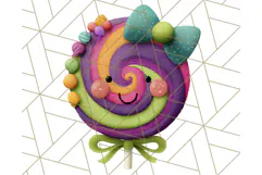 Colorful Halloween Clipart PNG, Cute Kids & Candy Clip Art Product Image 4