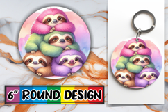 Cheerful Ornaments Circle PNG, Cute Animals Product Image 1