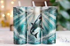 Shark Tumbler Wrap | Sublimation | Tumblers Product Image 1