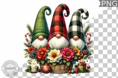 Christmas Gnome Sublimation - Clipart PNG Bundle Product Image 12