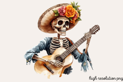 Da de Los Muertos Sublimation PNG Product Image 1