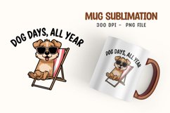 Sarcastic dog mug sublimation png Product Image 1
