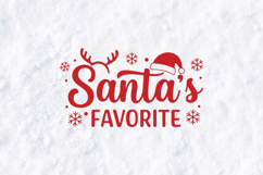 Merry Christmas SVG Swirl &amp; Candy Cane Holiday Design Product Image 3